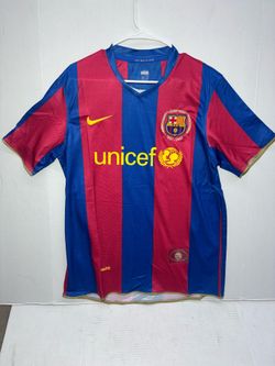 Ronaldinho Retro Barcelona Jersey Adult Size L