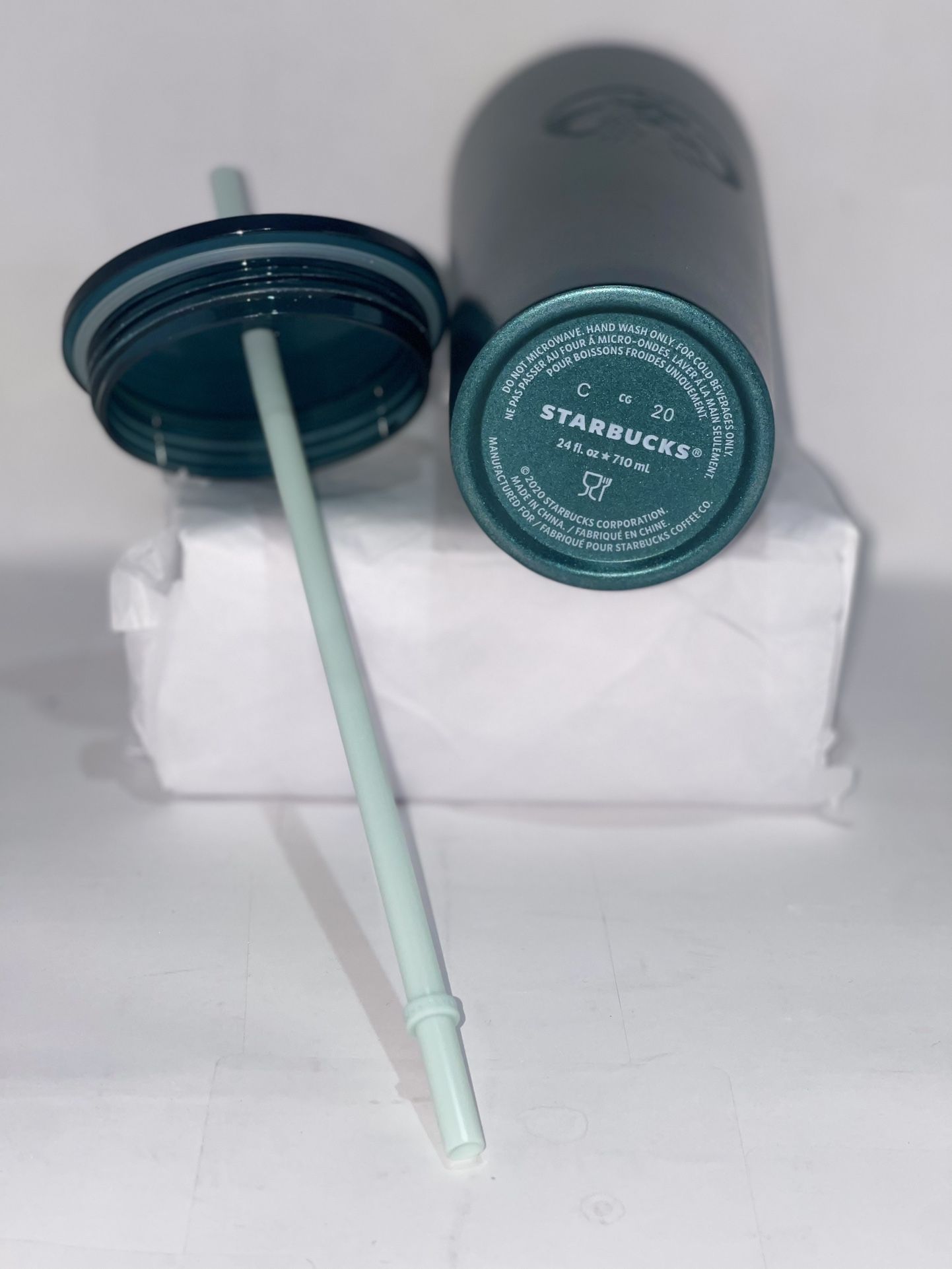 2020 Emerald Green metal Starbucks