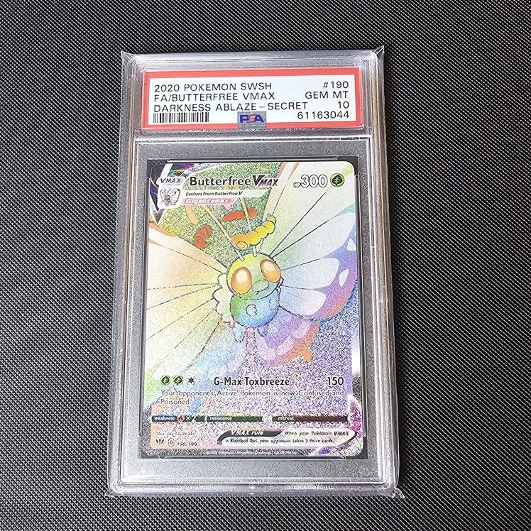 butterfree vmax pokemon card value [S2a] Butterfree VMAX 079/070〈HR〉 main image 0
