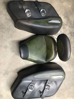 Mustang seat and bags