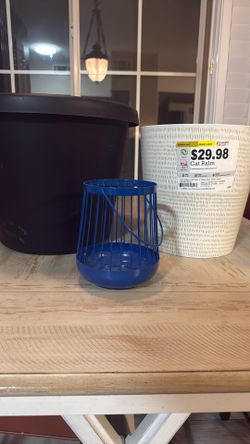 Planting Pots And Lantern