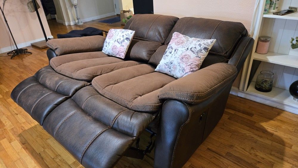 Electric Sofa & Loveseat 