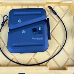 Hornady Security Portable pistol gun safe with wire rope