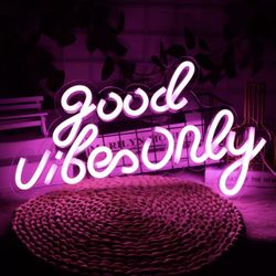 Good Vibes Only Neon Signs for Wall Decor / Neon Lights