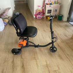 SuperHandy Passport Mobility Scooter for Adults- Foldable, 3 Wheel, Airline Travel Friendly - 13 Mile Range, Includes 2 Removable 44.4V Lithium-ion Ba