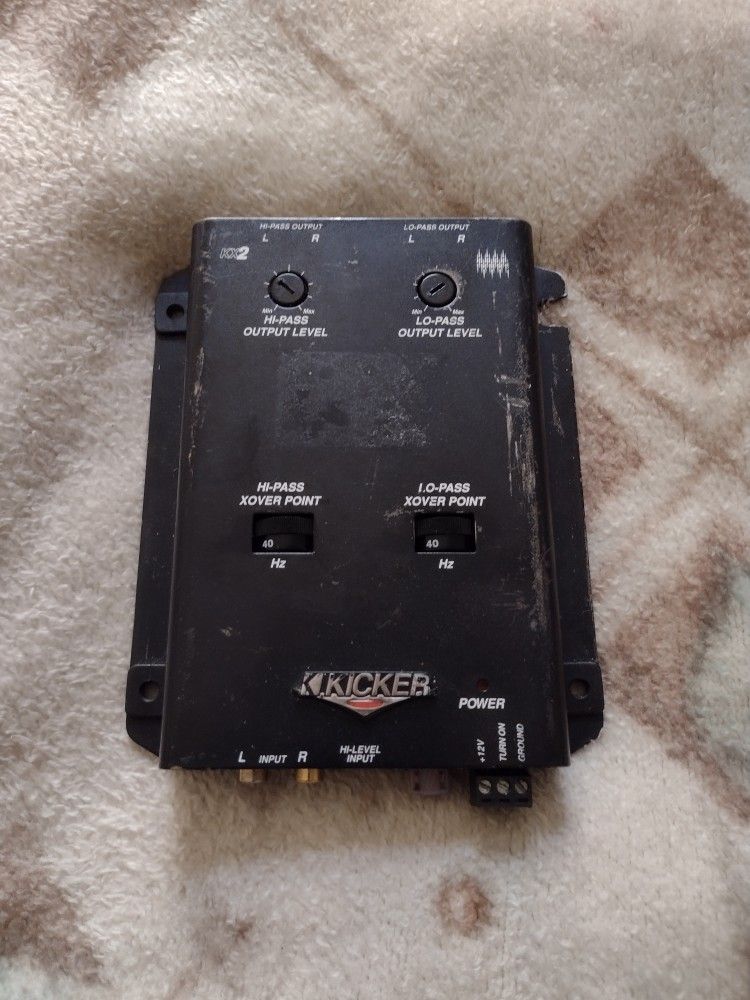Crossovers
Kicker KX2 Crossover (03KX2)