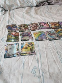 Pokemon cards rainbow rare v max shiny 5$  Pere Card