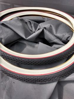 Bike Tires New And Used, Read Ad Text