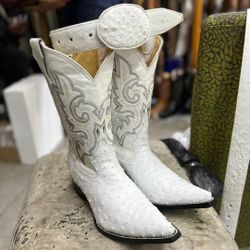 Botas Punta Chihuahua Y Cinto 