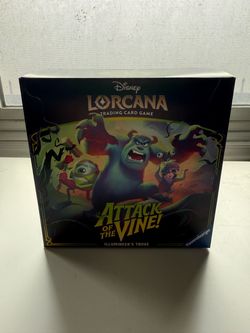 Disney Lorcana Attack of the Vine Illumineers Trove New Sealed