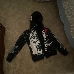 Hell star , graphic , black , small