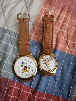 Lorus Mickey Mouse & Armitron Tasmanian Devil Watches