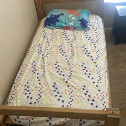 Fairly New Twin Size Bed Mattress Is Included!