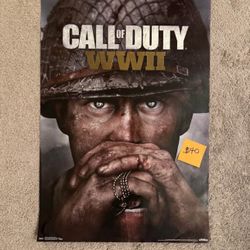 Large Video Game Poster