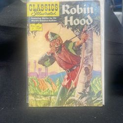 Vintage Robinhood #7 Classics Illustrated