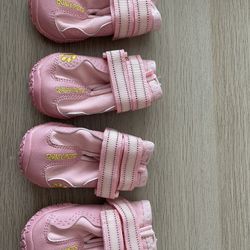 Pink Dog Shoes