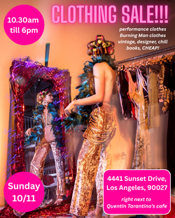 Huge Clothing Sale - Silver Lake - Sunday 10/11