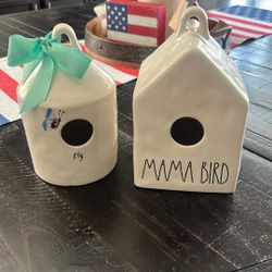 Rae Dunn Birdhouses