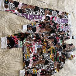 Womens 2X Graphic Hoodie Jogger Set Black Queen Print NWT Plus Size