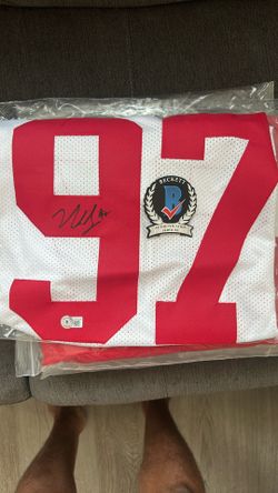 Nick Bosa Autographed Jersey W/cert 