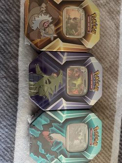 Pokemon tins