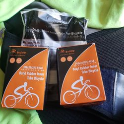 2 BRAND NEW NEVER INSTALLED 700C BICYCLE TUBES
