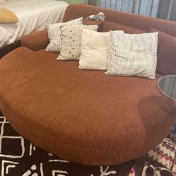 Orange Sofa