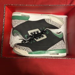 Jordan 3s Pine Green