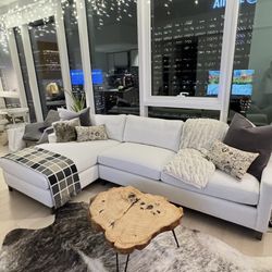 Room and Board Sectional sofa 