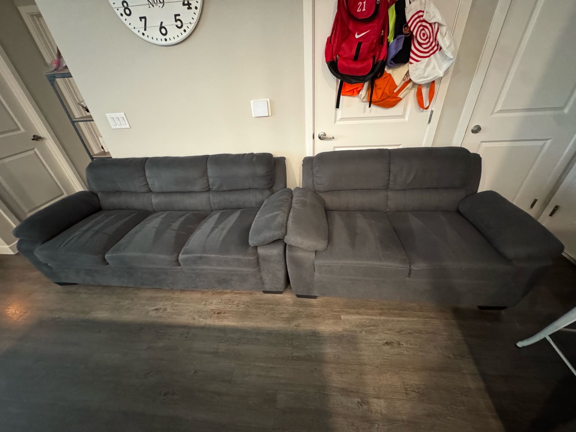 Grey Couches