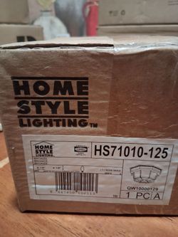 Home Style Lighting Bronze Flush Mount Light HS71010-125
