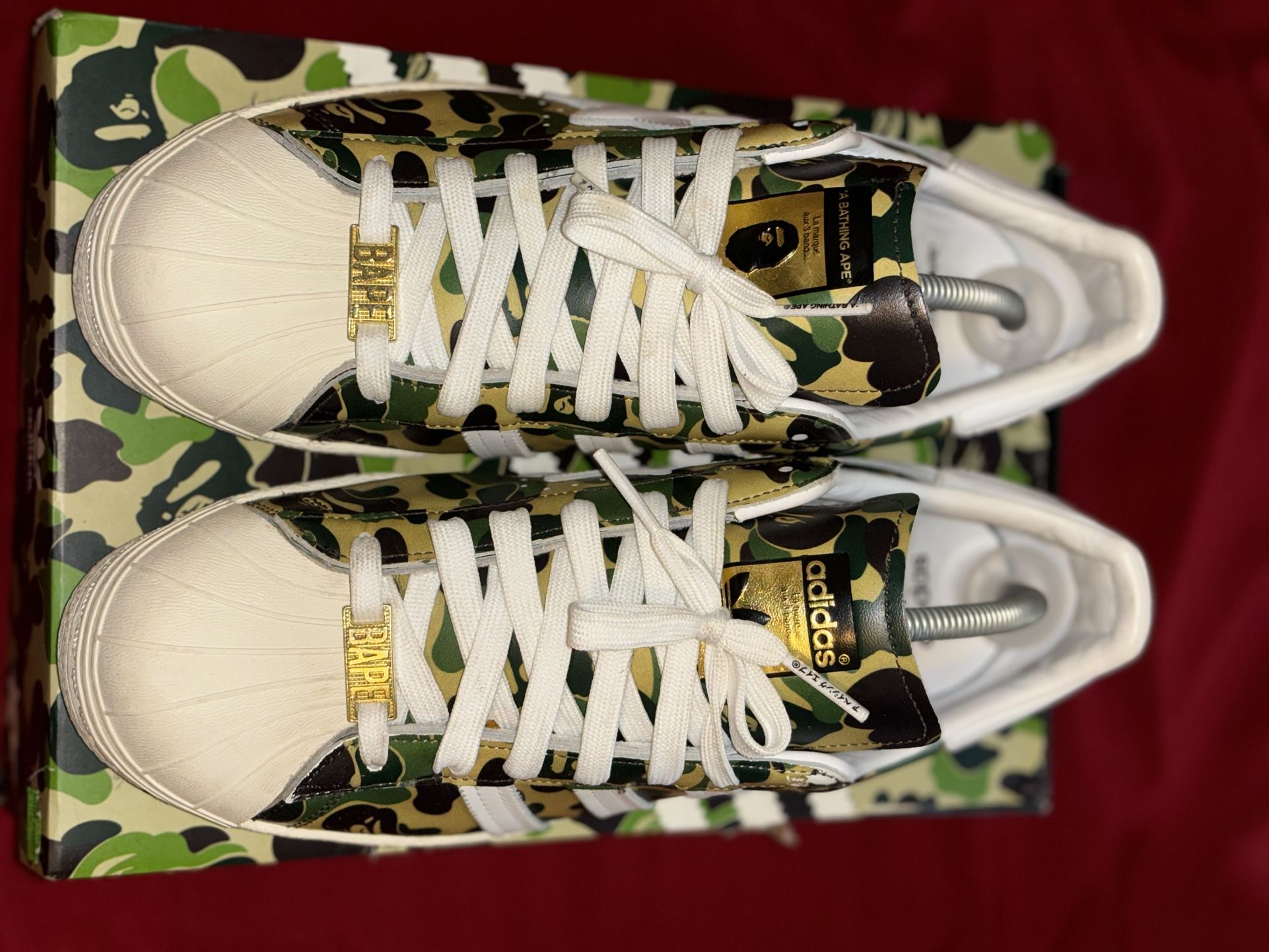 Bape X Superstars Camo