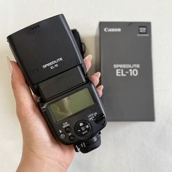 Canon Speedlite EL-10 Flash – Like New (With Box)