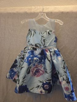 Fancy Floral Dress Toddler 