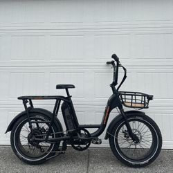Rad Power Bikes RadRunner – Electric Utility Bike Cargo Bicycle e-bike Commuter City