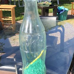 Plastic Coke Bottle - -about 18” Tall