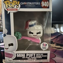 Ghostbusters Stay Puff Baskin Robbins Exclusive Funko Pop