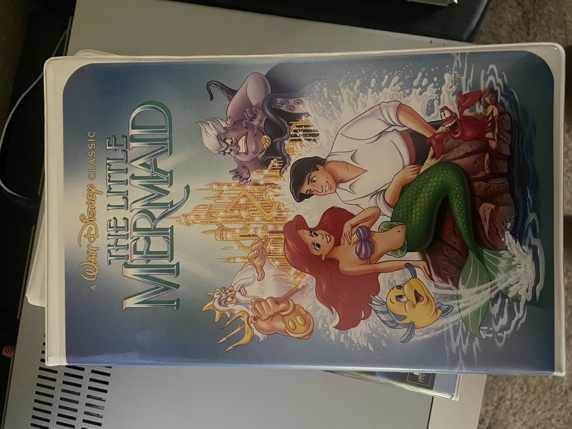 Rare Black Dimond Little Mermaid VHS Tape (was Banned Due To Controversy)