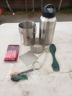 Stainless Steel Bottle Cooking Kit
