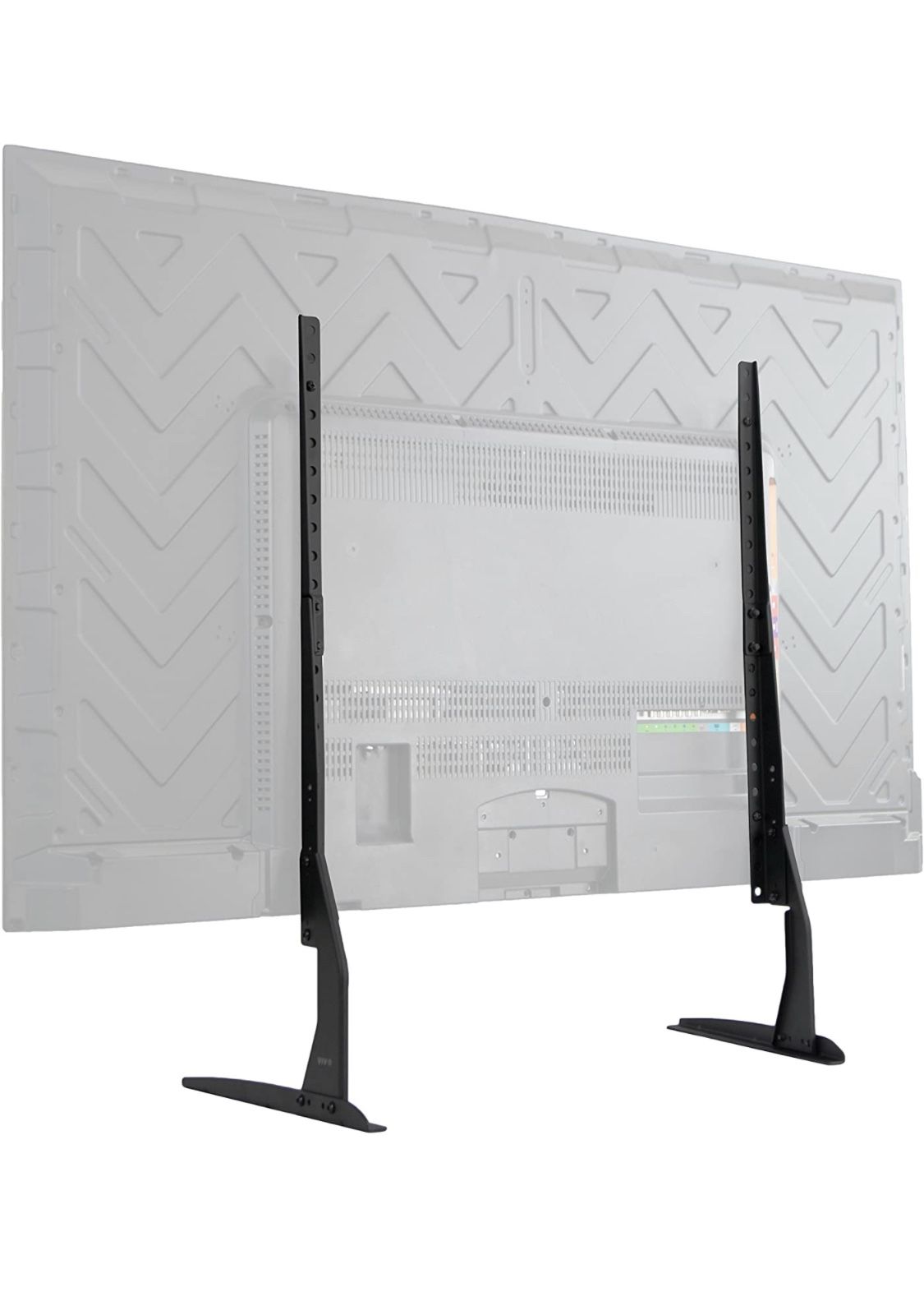 Universal table stand for flat screen LCD televisions from 27 to 60 inches T.V.