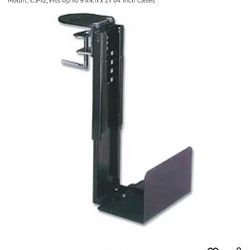 Ziotek Under Desk Stationary Clamp On Standard CPU Holder Computer Mount, CS-12