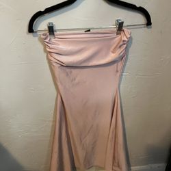 Pink Silk Windsor Dress