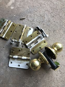 Hinges And Door Knobs