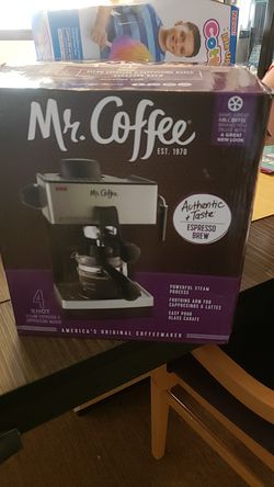 Mr coffee espresso brew
