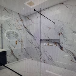 Big Slab Tile Porcelain Line Match 5’x10’