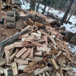 Cordwood. Cut Split Seasoned And Delivered 350$$