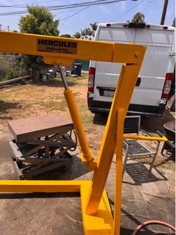 Hercules Industries engine heavy lift 2000lb