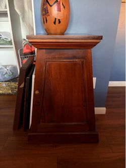 Solid Wood Accent Cabinet