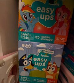 Pull ups 3t-5t unopened