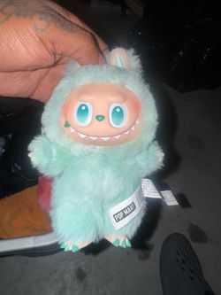 Authentic POP MART The Monsters Labubu Vinyl Plush Pendant – Mint Green – Verified Genuine